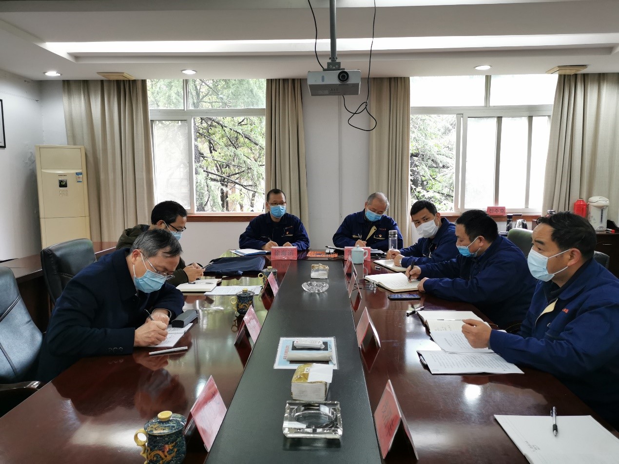 集團公司黨委書記、董事長虞岳明赴申達公司調(diào)研指導(dǎo)工作