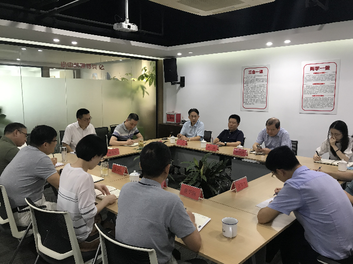 集團(tuán)公司黨委委員、副總經(jīng)理來濤調(diào)研信聯(lián)產(chǎn)業(yè)園改造提升工作
