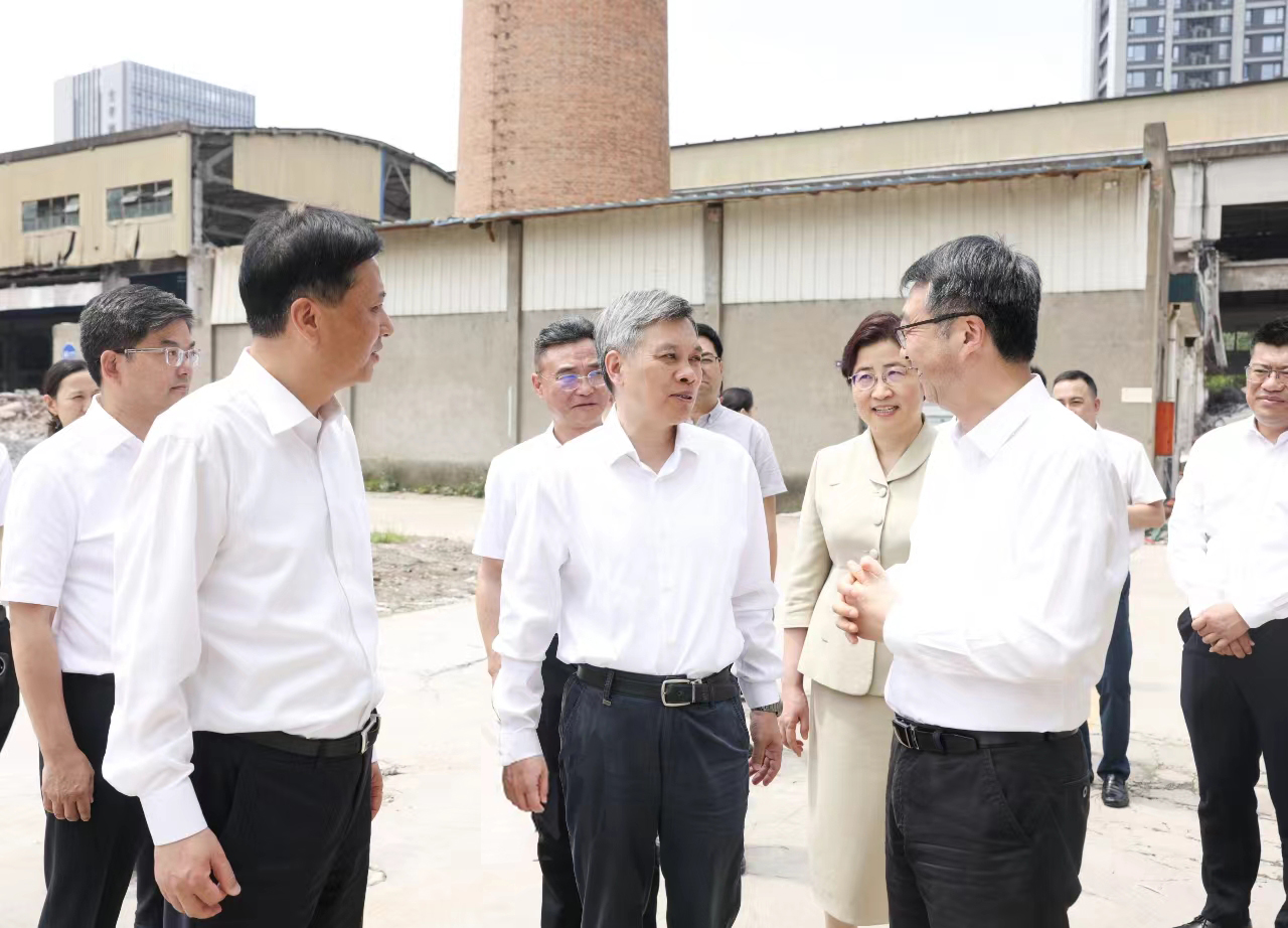 劉捷調研省二輕集團浙江省船舶研發(fā)智造產業(yè)園建設